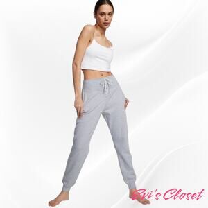Victoria Secret Grey Light Weight Joggers Sz M